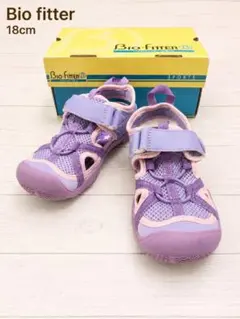 美品☆Bio Fitter スニーカーサンダル 18cm バイオフィッターのサムネイル