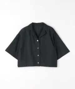 グリーンレーベルリラクシング　クロップドシャツ