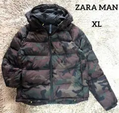 カモフラ ダウンジャケット