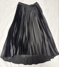 UNIQLO×Theory　プリーツラップスカート ブラック
