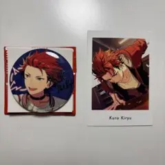 あんスタ 鬼龍紅郎セット 7周年缶バッジ ぱしゃっつ シャッフル