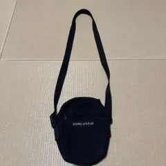 X-GIRL USA サコッシュ ブラック ショルダーバッグ
