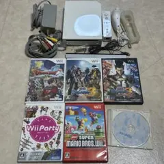 Wii 本体セット マリオ 戦国バサラ Wiiパーティ GC対応 初期型