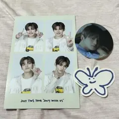 TWS ジフン 24/7:WITH:US 4カットフォト カフェ ステッカー