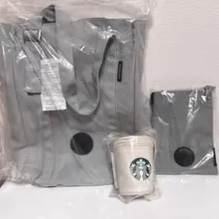 スタバ　福袋2026 トートバッグ ボトルサコッシュ