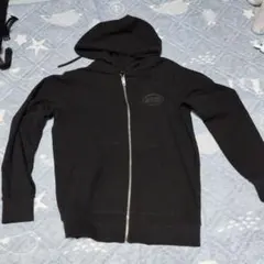 DIESEL 黒 ジップアップパーカー