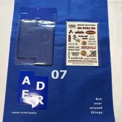 ADER error ステッカー タトゥーシール　コースター