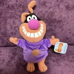 アメトイ ビンテージ クッキー ぬいぐるみ 1998年製 紫