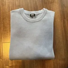 UNIQLO クルーネックセーター メンズXL ライトブルー