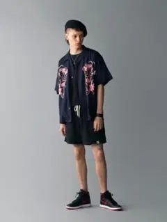 MIHO MURAKAMI FLOWER PATTERN S/S SHIRTのサムネイル