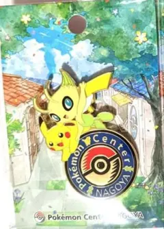 名古屋限定　ポケモンセンターナゴヤ ロゴピンズ ピカチュウ セレビィ