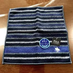 POLO チェック柄 ハンカチ