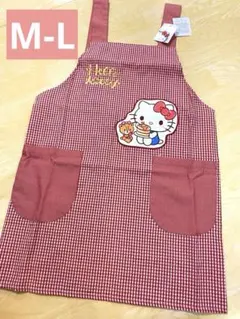 新品　キャラクター✴︎ハローキティ✴︎プリントレディースエプロン　レディースM-L