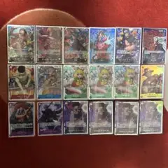 ワンピース トレーディングカードSRまとめ売りセット