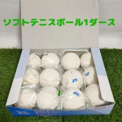 【新品】アカエムプラクティス ソフトテニスボール1ダース