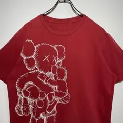 ユニクロ　カウズ　Tシャツ　サイズXL 初期コラボ UT デカロゴ　希少　古着