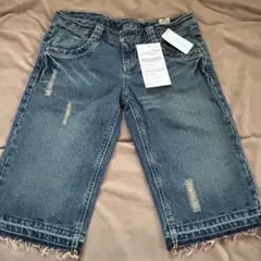 新品！Ｋissmarkのハーフデニム