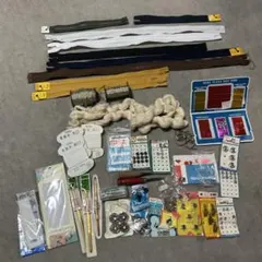 수공예품 소재 세트 크로 셰 뜨개질 지퍼 바늘 대량 판매