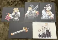 鬼滅の刃 無限列車編 煉獄杏寿郎 EDクレジットイラスト ポストカード