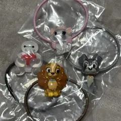 【匿名】ディズニー Twinkle ヘアゴム マリー ベイマックス　トランプ