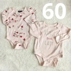 baby GAP 肌着 女の子２枚セット60