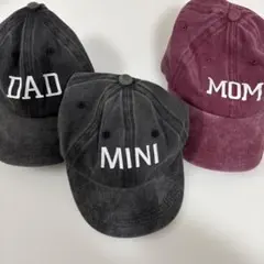 mom dad mini 帽子　キャップ