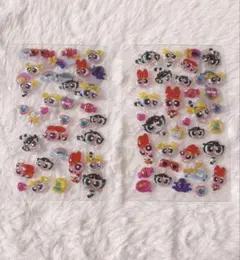 【使用品おすそ分け】プチドロップステッカー パワパフガールズ