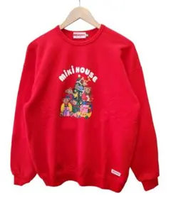 MIKI HOUSE クリスマス くまプリント スウェットのサムネイル