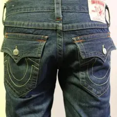 TRUE RELIGION RICKY デニム W32 USA製 濃紺 - メルカリ