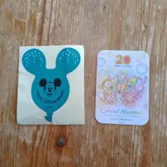 25周年東京ディズニーリゾート ステッカー他セット