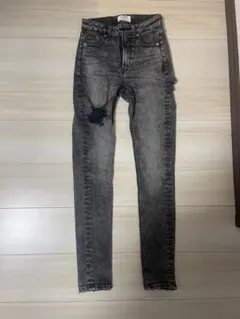 GYDA スキニーデニム ダメージ