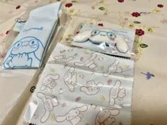 シナモロール　Zoff メガネケース　クロス　マスコットクリーナー　サンリオ