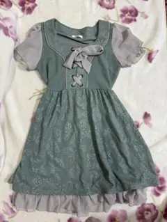 アクシーズ半袖 ワンピース