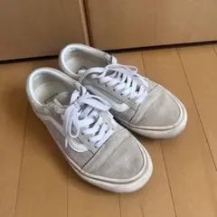 VANS ベージュ スエード ローカットスニーカー