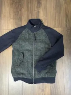 ネイビー ブルゾン