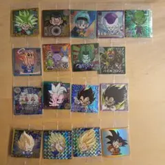 ドラゴンボールウエハースシール17枚