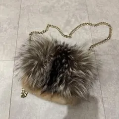 グレースコンチネンタル ファーショルダーバッグのサムネイル