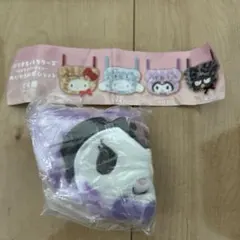 산리오 キャラクターズ ラテクマぬいぐるみポシェット 쿠로미 미개봉 ⭐︎