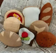 【受注製作】焼き魚セット/フェルトおままごと 焼き魚セット/フェルトおままごと - メルカリ