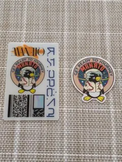 BE:FIRST 2:BE クリアカード＆ステッカー MANATO マナト