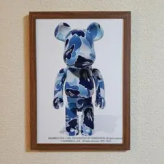ベアブリック APE アートポスター(パロディー)