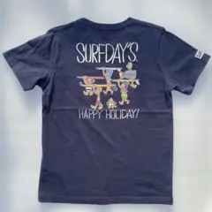 SURF DAY'S HAPPY HOLIDAY ネイビーTシャツ　サーフデイズのサムネイル