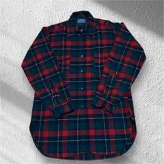 【70s USA製】ペンドルトンウールシャツ 好配色 L