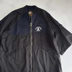 ✨美品✨ヒステリックグラマー 半袖ナイロンジャケット ブルゾン黒紺　ヒスガール