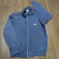 デサント製adidas ネイビー ナイロンジャケット M ヴィンテージ