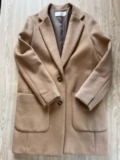 JEANASIS チェスターコート ベージュ
