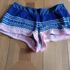 レディース サーフパンツ ネイビー ピンク