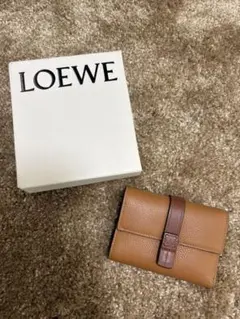 ロエベ loewe 財布 スモール バーティカル ウォレット カーフスキン