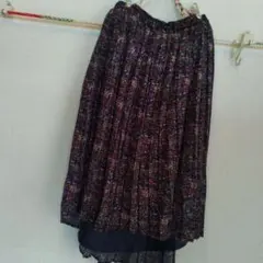 AS KNOW AS☆アシンメトリースカート。。重ね着◎オールシーズン◎