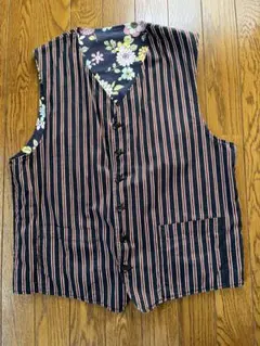美品Engineered Garments リバーシブル　コットン ベストM